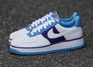 NBA x Nike Air Force 1 Low“Lakers”细节一览