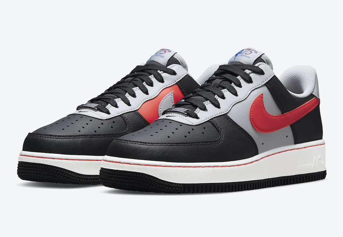 NBA 耐克 Air Force 1 Low 75 周年 DC8874-001 发布日期