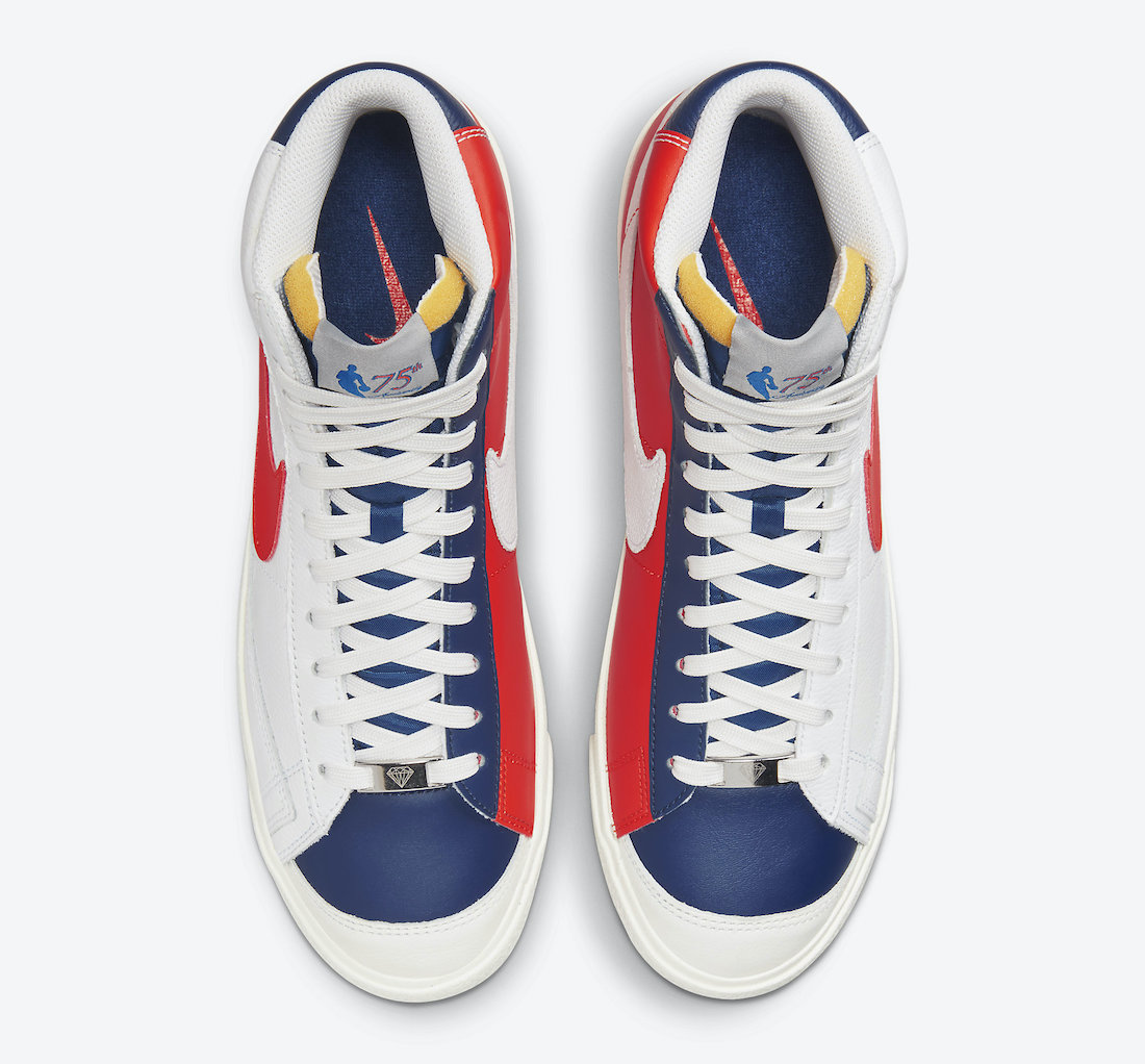 NBA Nike Blazer Mid 尼克斯队 DD8025-100 发布日期