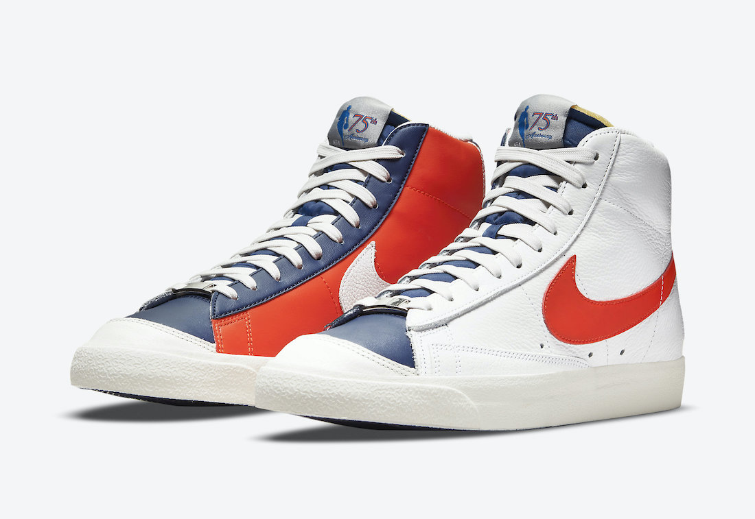 NBA Nike Blazer Mid 尼克斯队 DD8025-100 发布日期