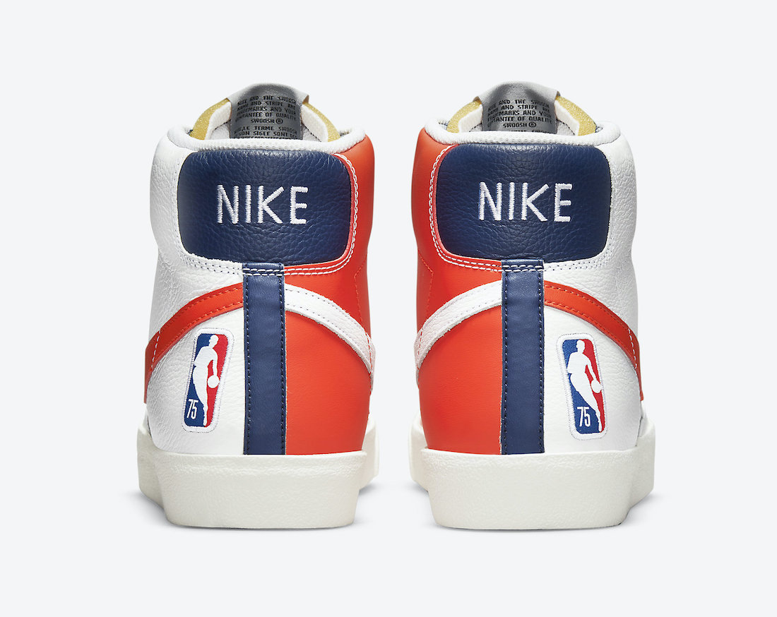 NBA Nike Blazer Mid 尼克斯队 DD8025-100 发布日期