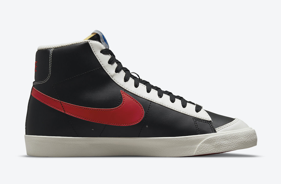 NBA Nike Blazer Mid Portland Trail Blazers DD8025-101 发布日期