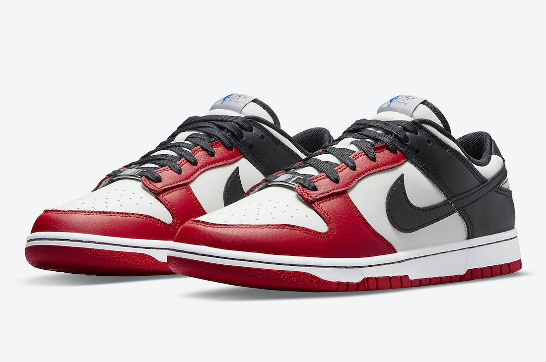 NBA Nike Dunk Low 芝加哥公牛队 DD3363-100 发售日期价格