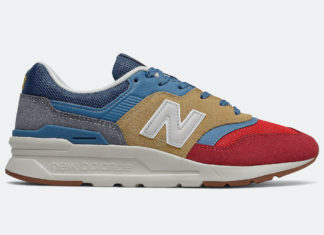 New Balance 997H 有红色工作服