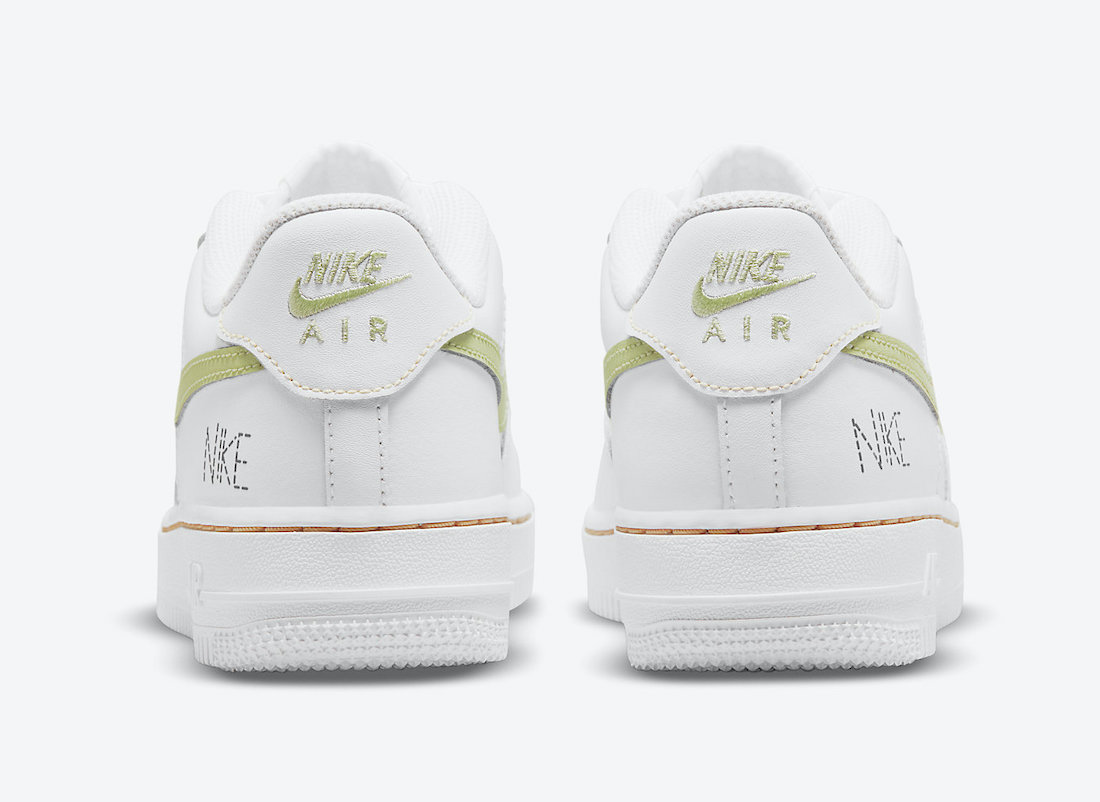 耐克 Air Force 1 GS White Bright Crimson Photo Blue Lime Ice DN8000-100 发布日期