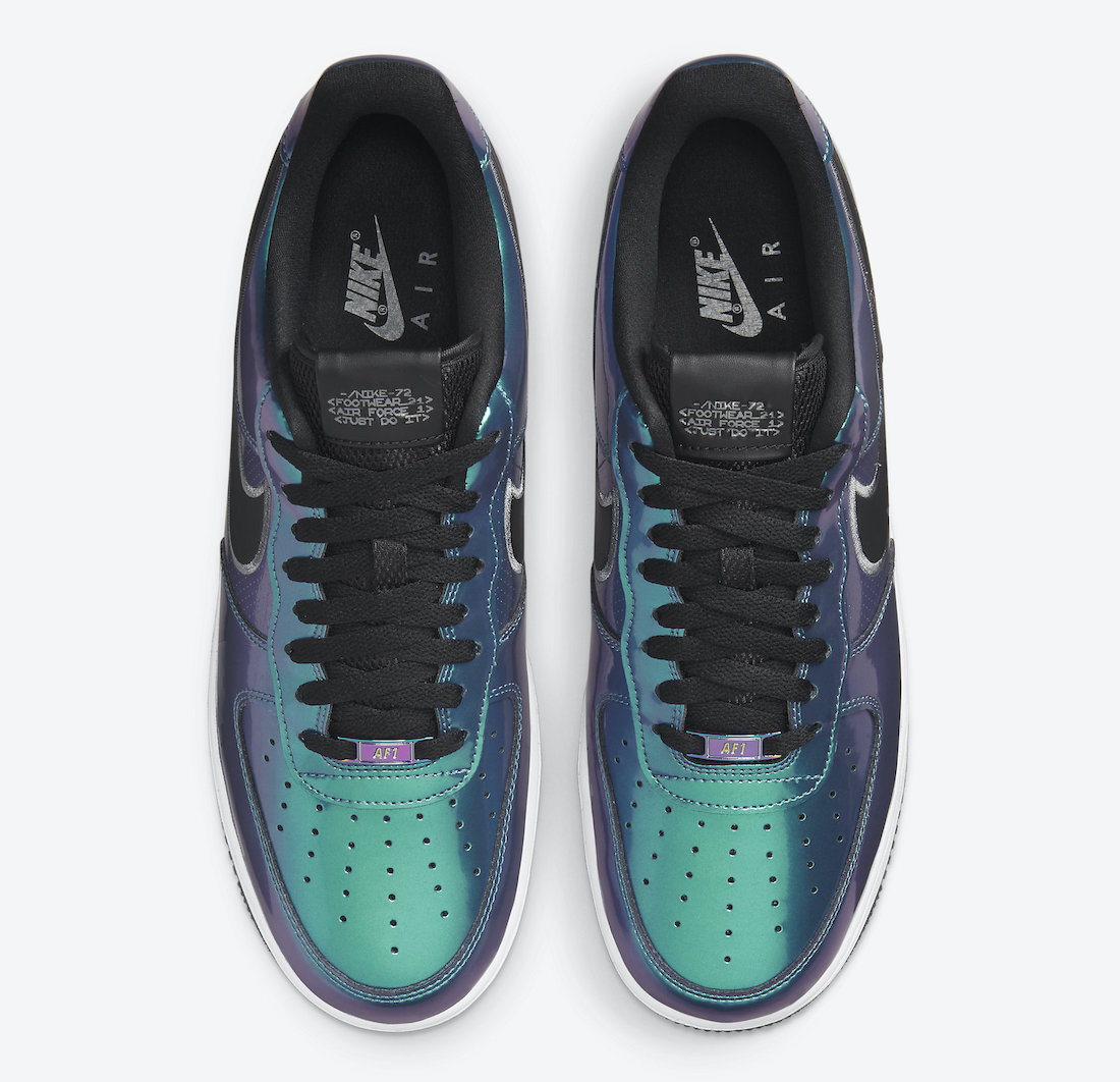 Nike Air Force 1 Low Iridescent DQ6037-001 发布日期