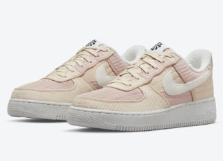 这款 Nike Air Force 1 Low “Toasty” 鞋身采用粉色色调