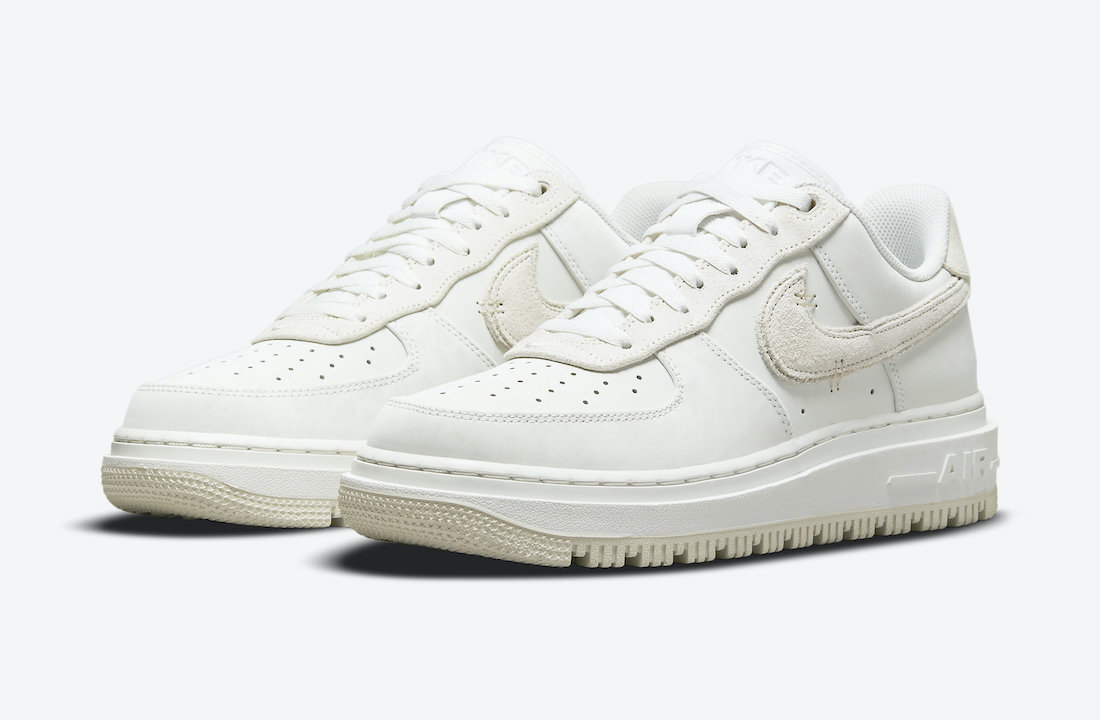 耐克 Air Force 1 Luxe Summit White Light Bone DD9605-100 发布日期