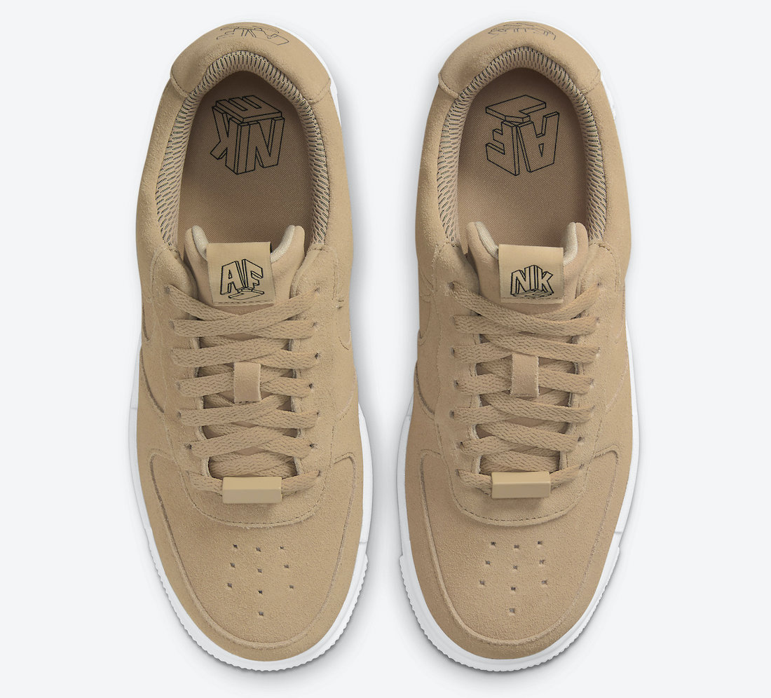 Nike Air Force 1 Pixel Tan Suede DQ5570-200 发布日期