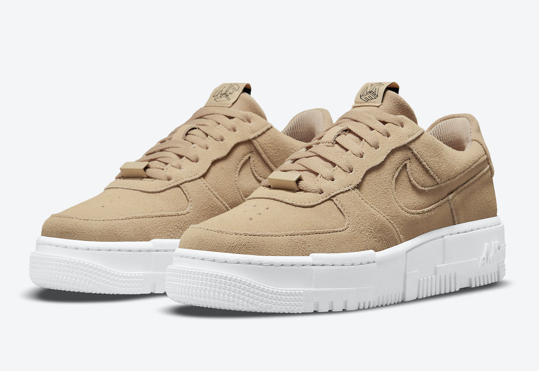 Nike Air Force 1 Pixel Tan Suede DQ5570-200 发布日期