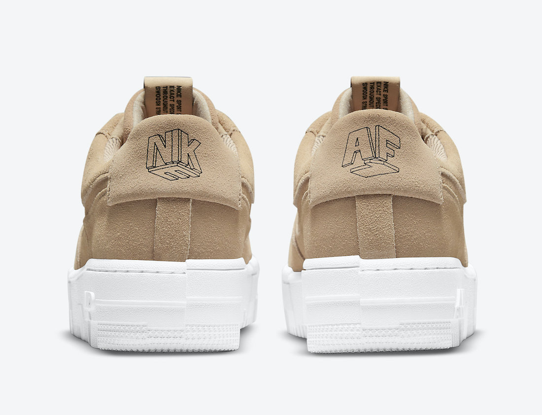 Nike Air Force 1 Pixel Tan Suede DQ5570-200 发布日期