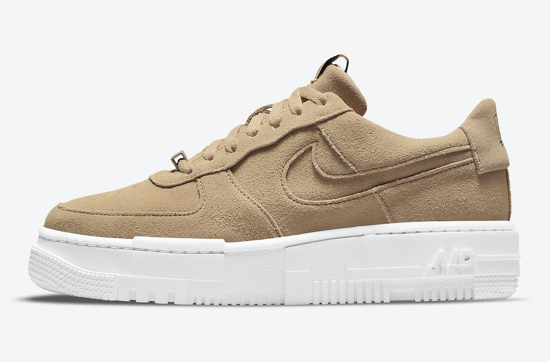 Nike Air Force 1 Pixel Tan Suede DQ5570-200 发布日期