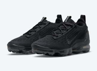 全黑 Nike Air VaporMax 2021 带有彩色斑点