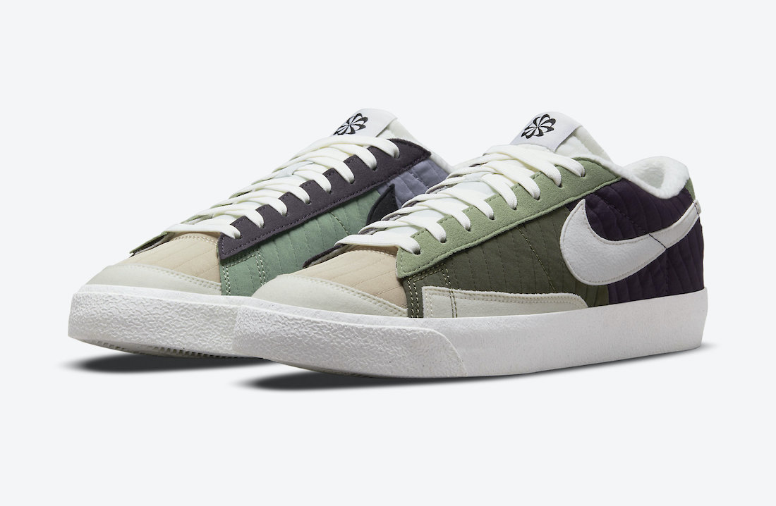 Nike Blazer Low Toasty Cave Purple Medium Olive DD8026-500 发布日期