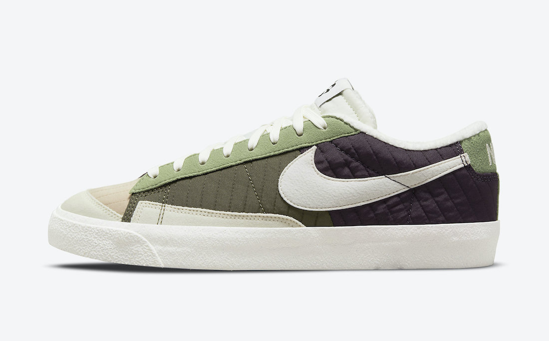 Nike Blazer Low Toasty Cave Purple Medium Olive DD8026-500 发布日期