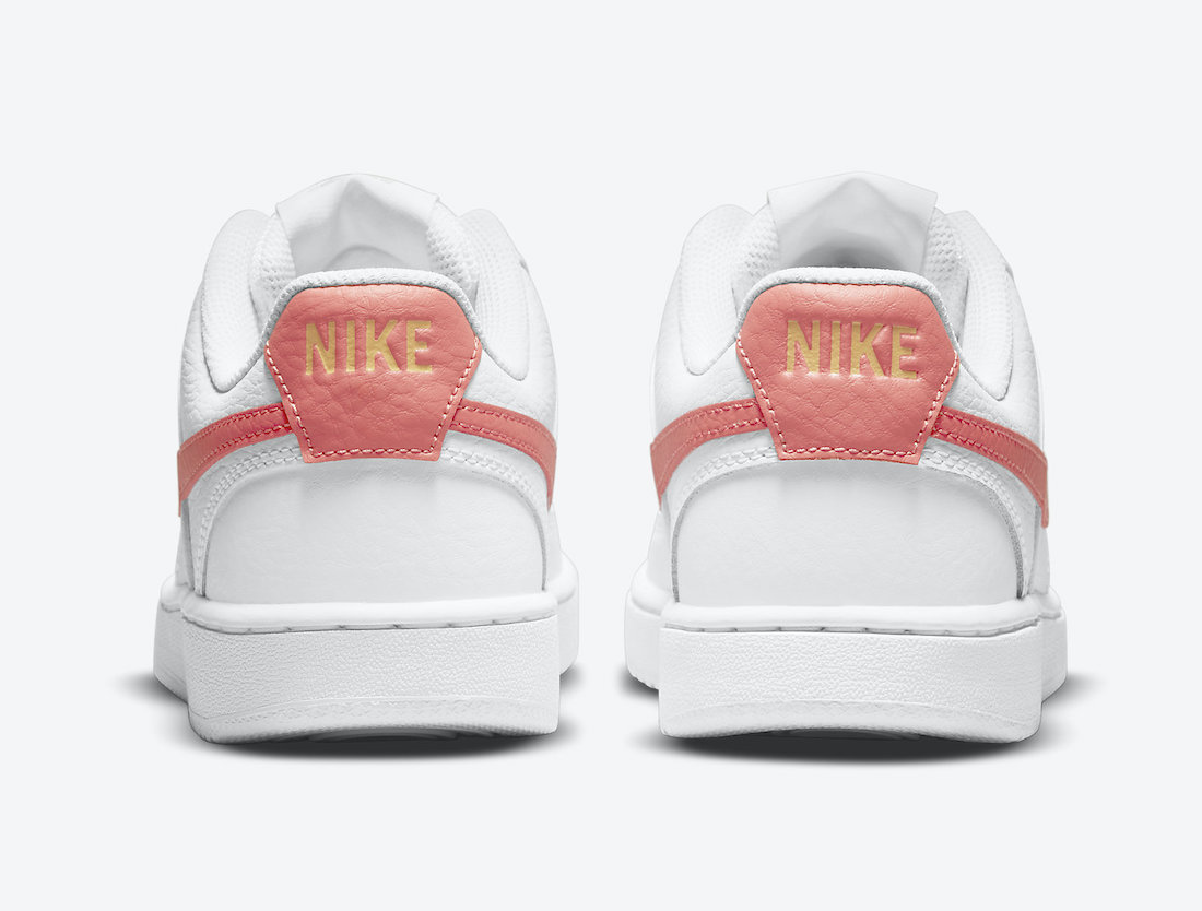 Nike Court Vision Low White Magic Ember CD5434-112 發布日期 Nike Court Vision Low White Magic Ember CD5434-112 發布日期