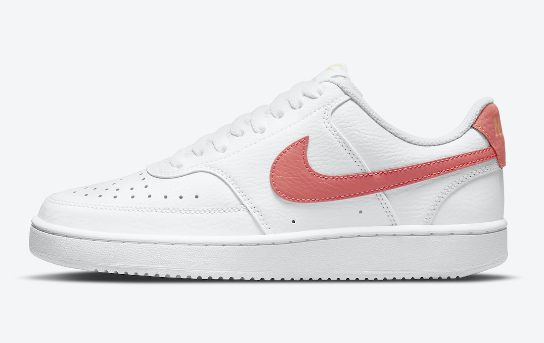 Nike Court Vision Low White Magic Ember CD5434-112 發布日期 Nike Court Vision Low White Magic Ember CD5434-112 發布日期