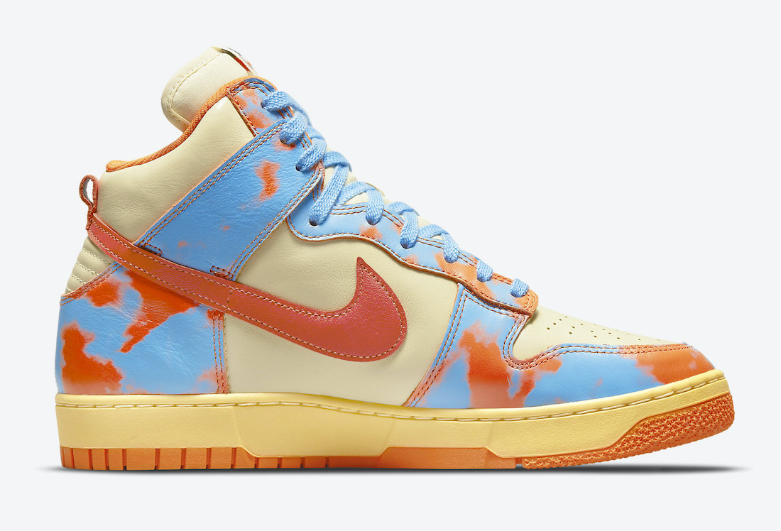 Nike Dunk High 1985 Orange Acid Wash DD9404-800 发布日期