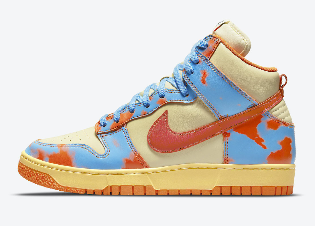 Nike Dunk High 1985 Orange Acid Wash DD9404-800 发布日期