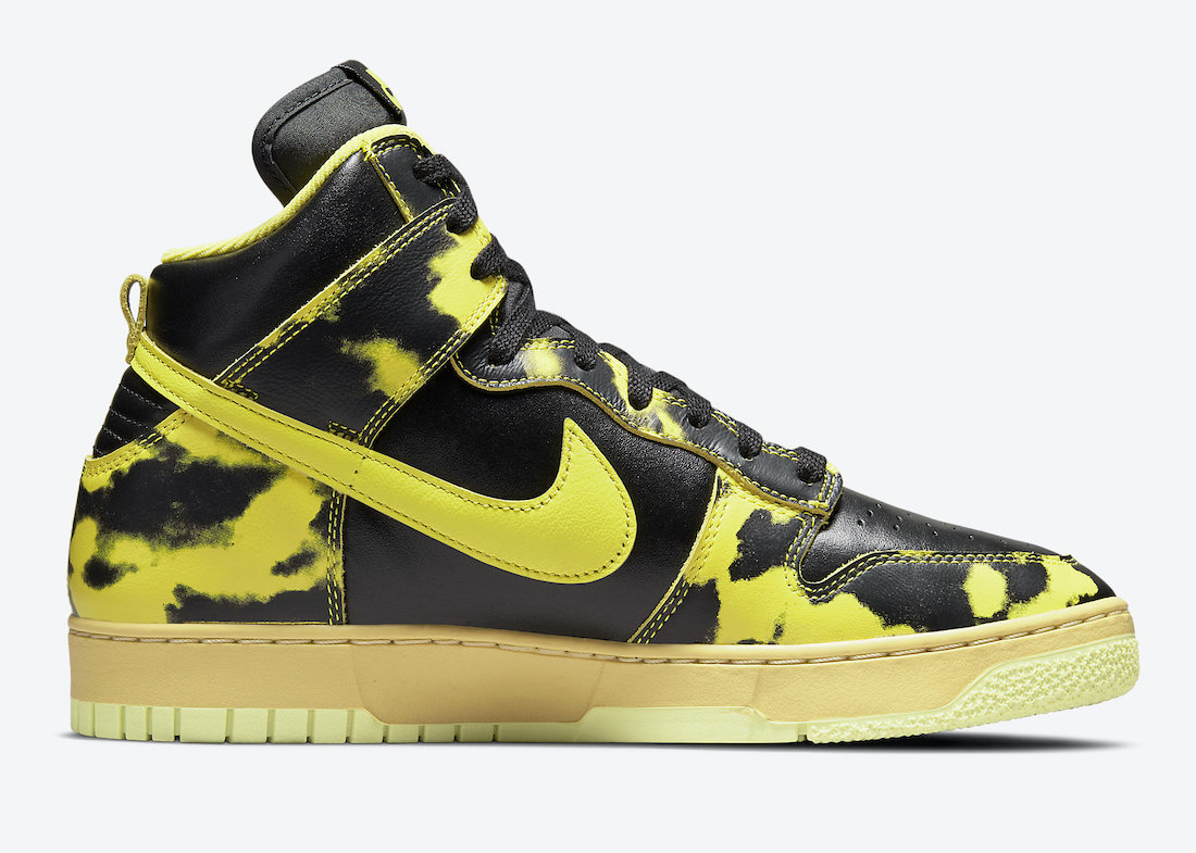 耐克 Dunk High 1985 Yellow Acid Wash DD9404-001 发布日期