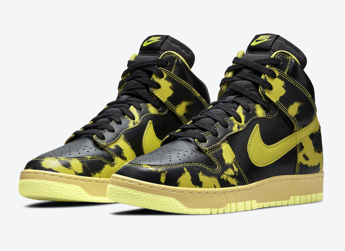 耐克 Dunk High 1985 Yellow Acid Wash DD9404-001 发布日期