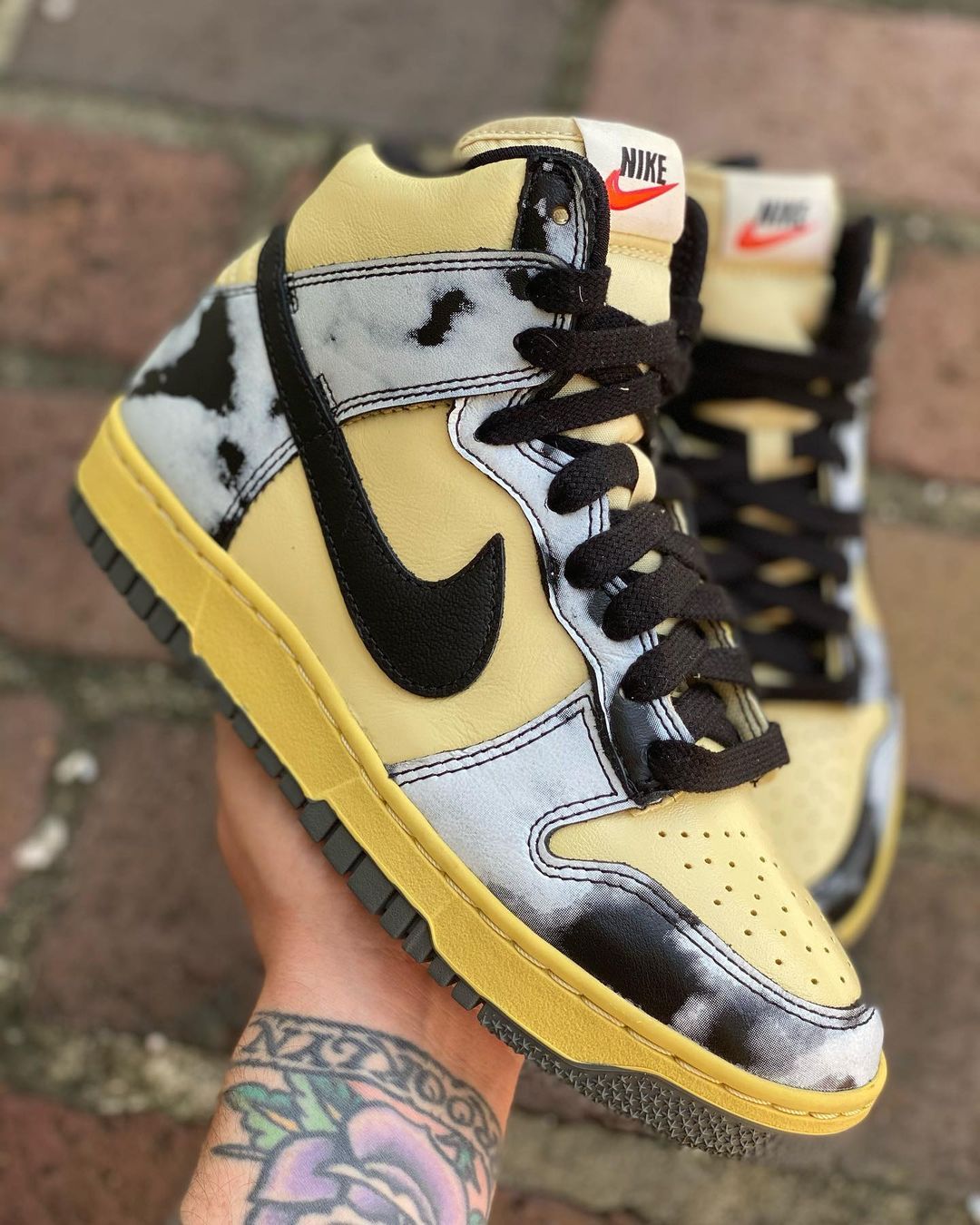 Nike Dunk High Black Acid Wash DD9404-700 发售日期定价