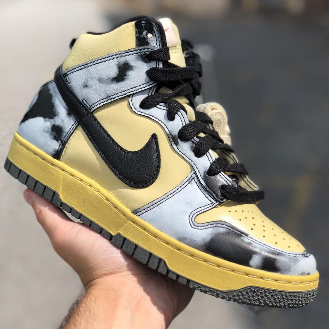 Nike Dunk High Black Acid Wash DD9404-700 发售日期定价
