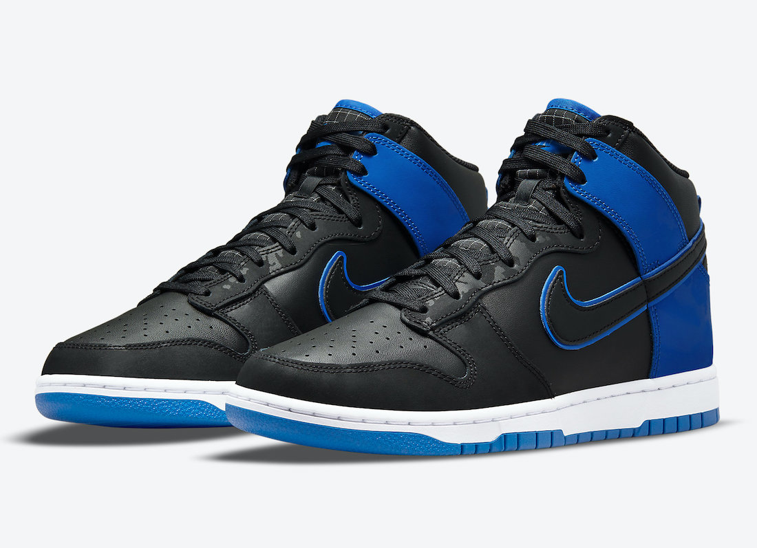 Nike Dunk High Black Hyper Royal White DD3359-001 发售日期