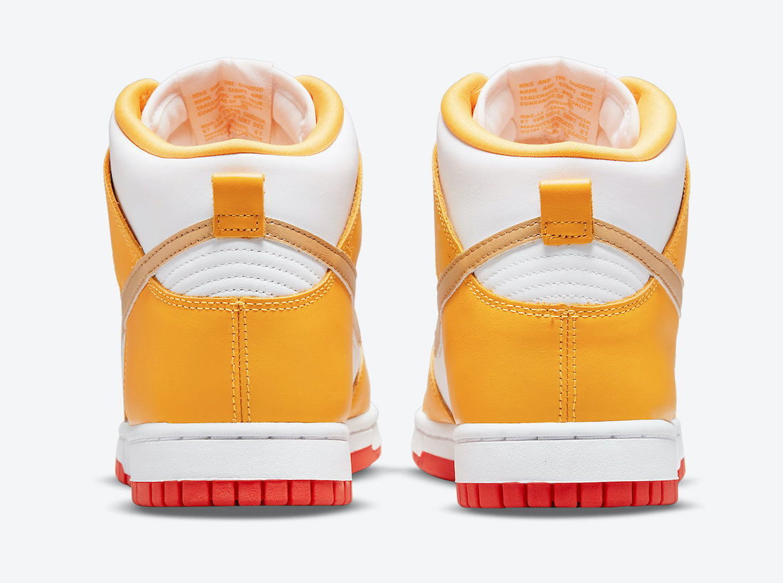 Nike Dunk High Laser Orange DQ4691-700 发布日期