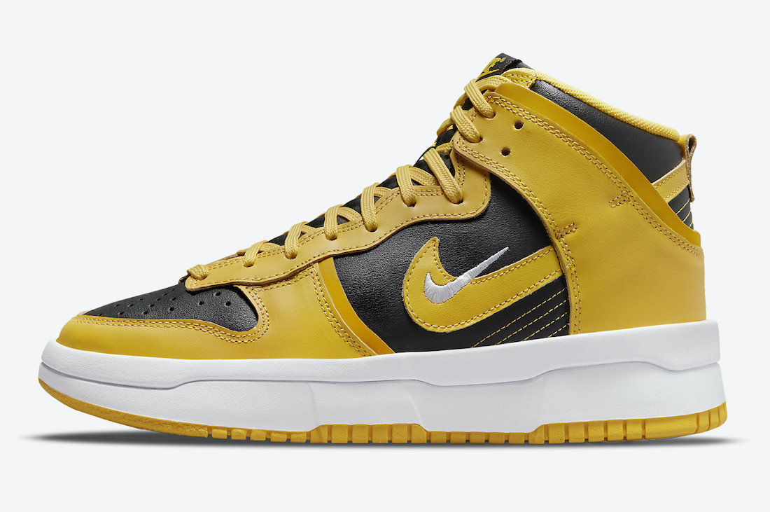 Nike Dunk High Rebel Black Varsity Maize University Gold DH3718-001 发布日期