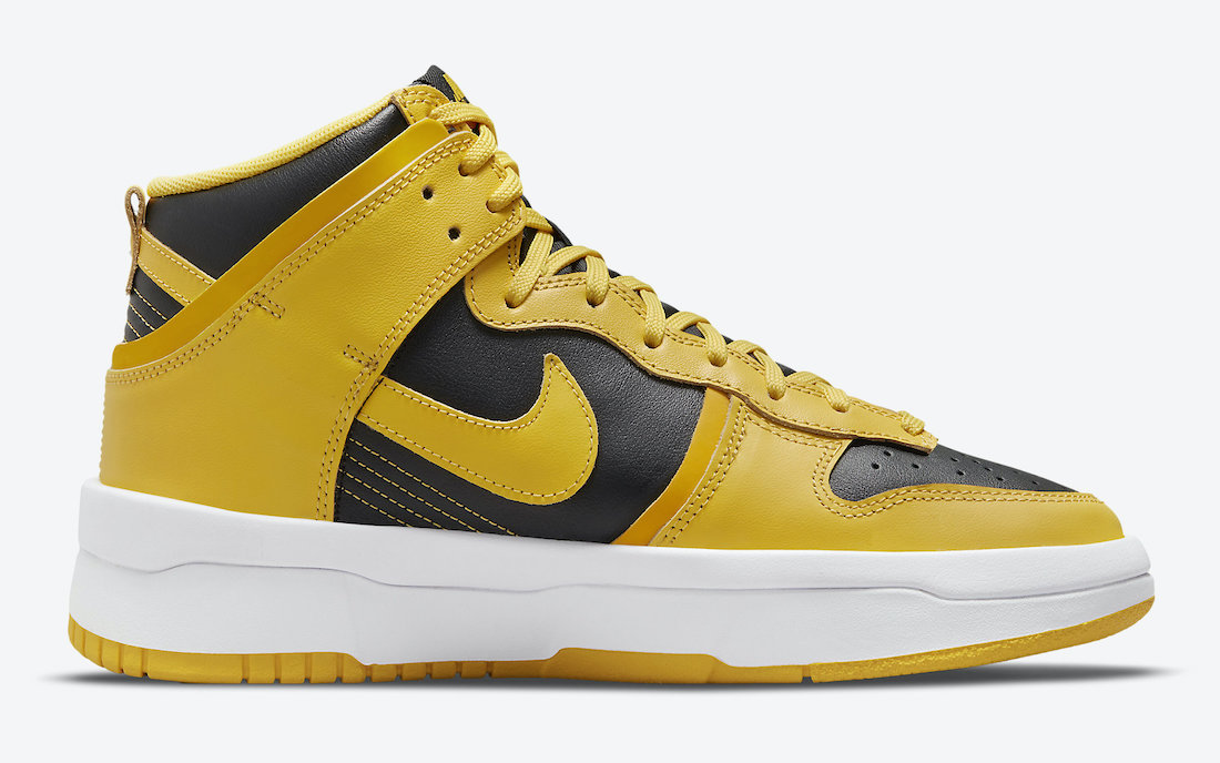 Nike Dunk High Rebel Black Varsity Maize University Gold DH3718-001 发布日期