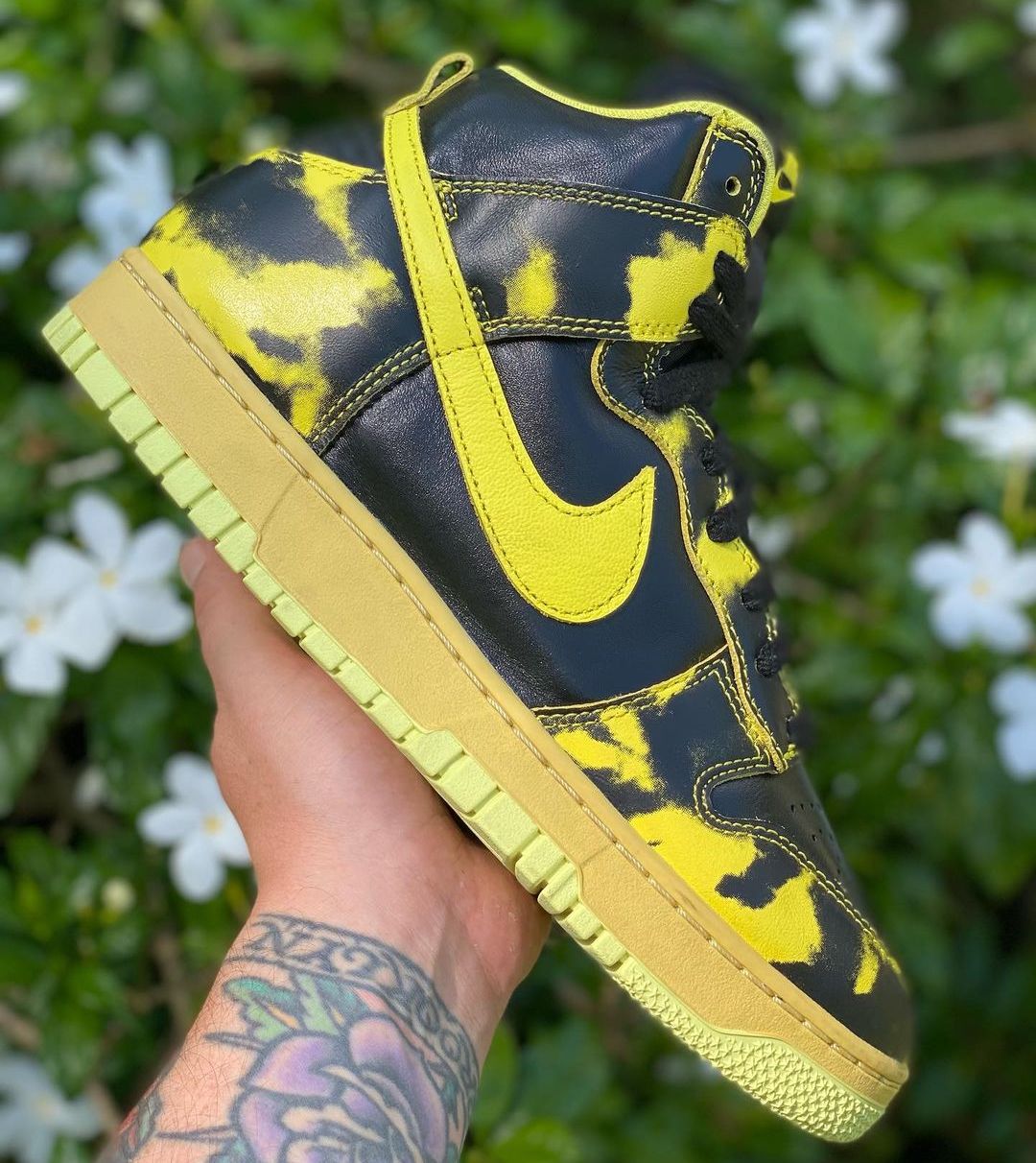 Nike Dunk High Yellow Acid Wash DD9404-001 发布日期