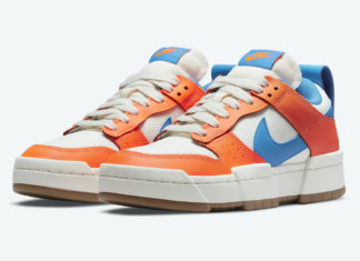 Nike Dunk Low Disrupt 出现在浅蓝色和全橙色中