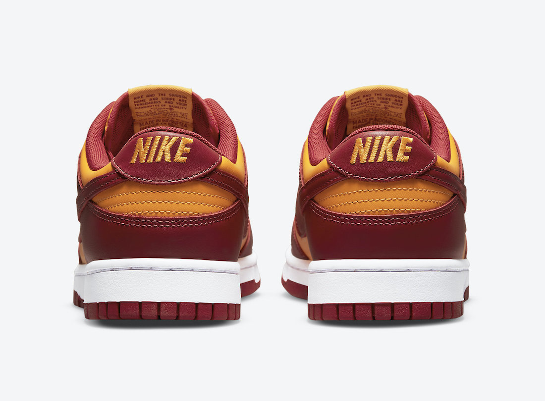 Nike Dunk Low Midas Gold Tough Red DD1391-701 发布日期