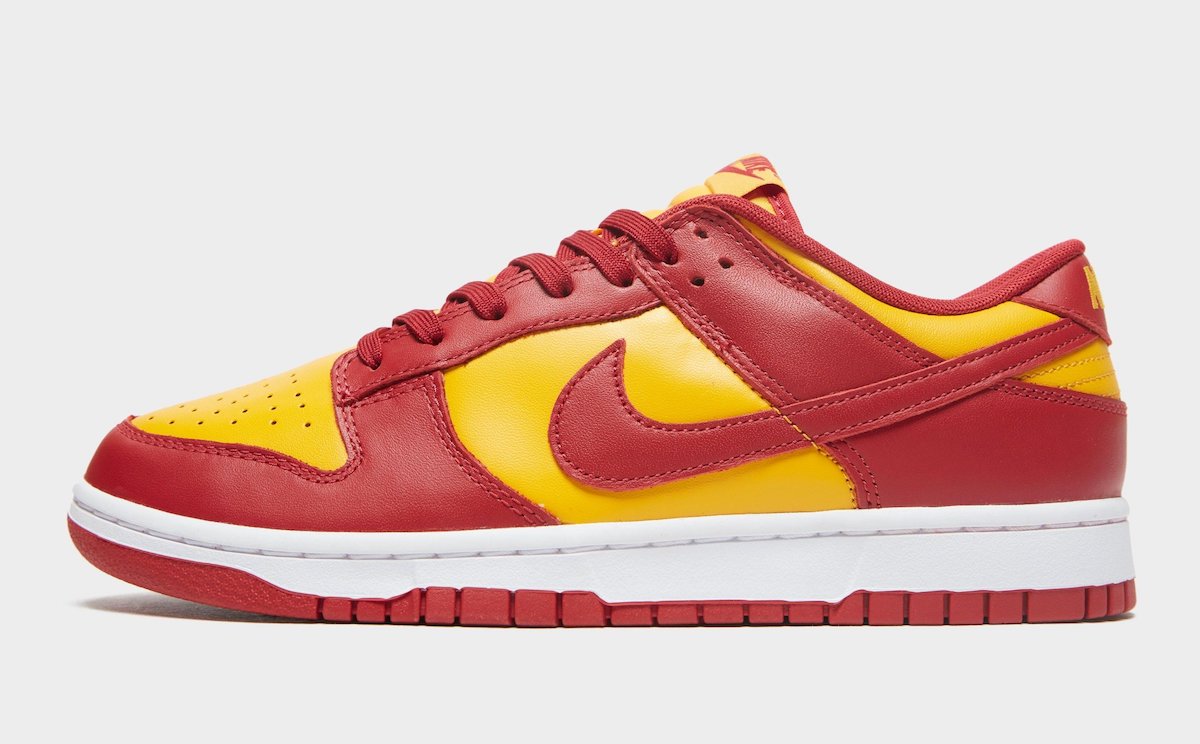 Nike Dunk Low Midas Gold Tough Red White DD1391-701 发布日期