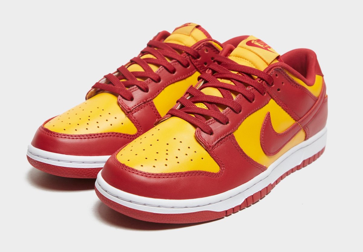 Nike Dunk Low Midas Gold Tough Red White DD1391-701 发布日期