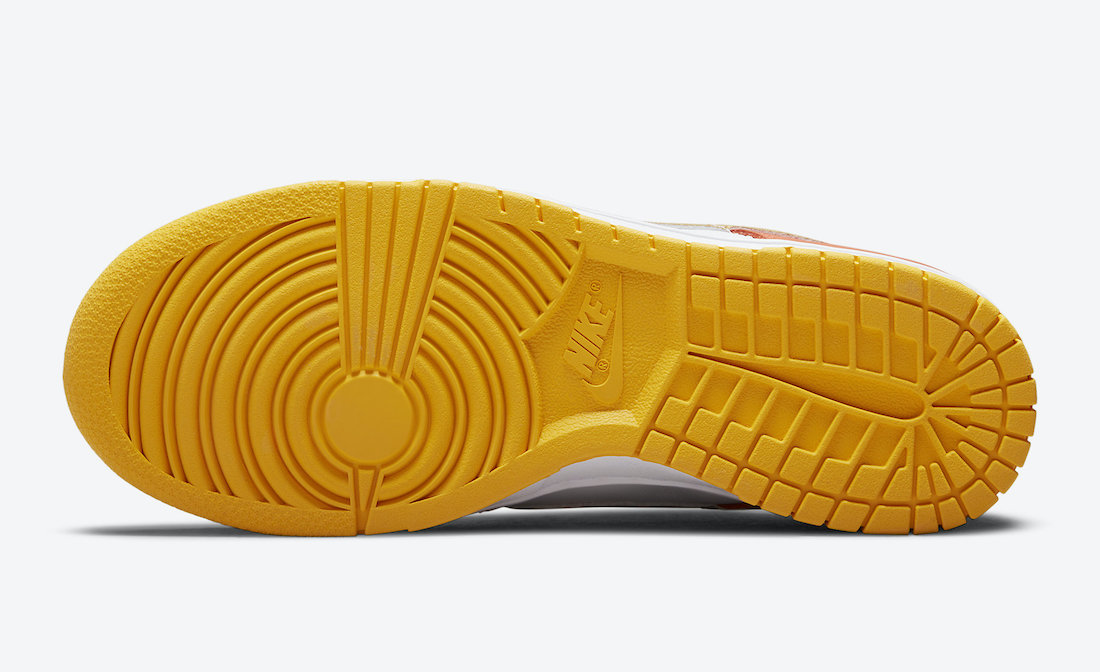 Nike Dunk Low Orange Gold Yellow DQ4690-800 发布日期
