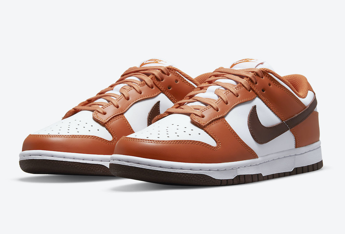 Nike Dunk Low “Reverse Mesa Orange” 官方照片