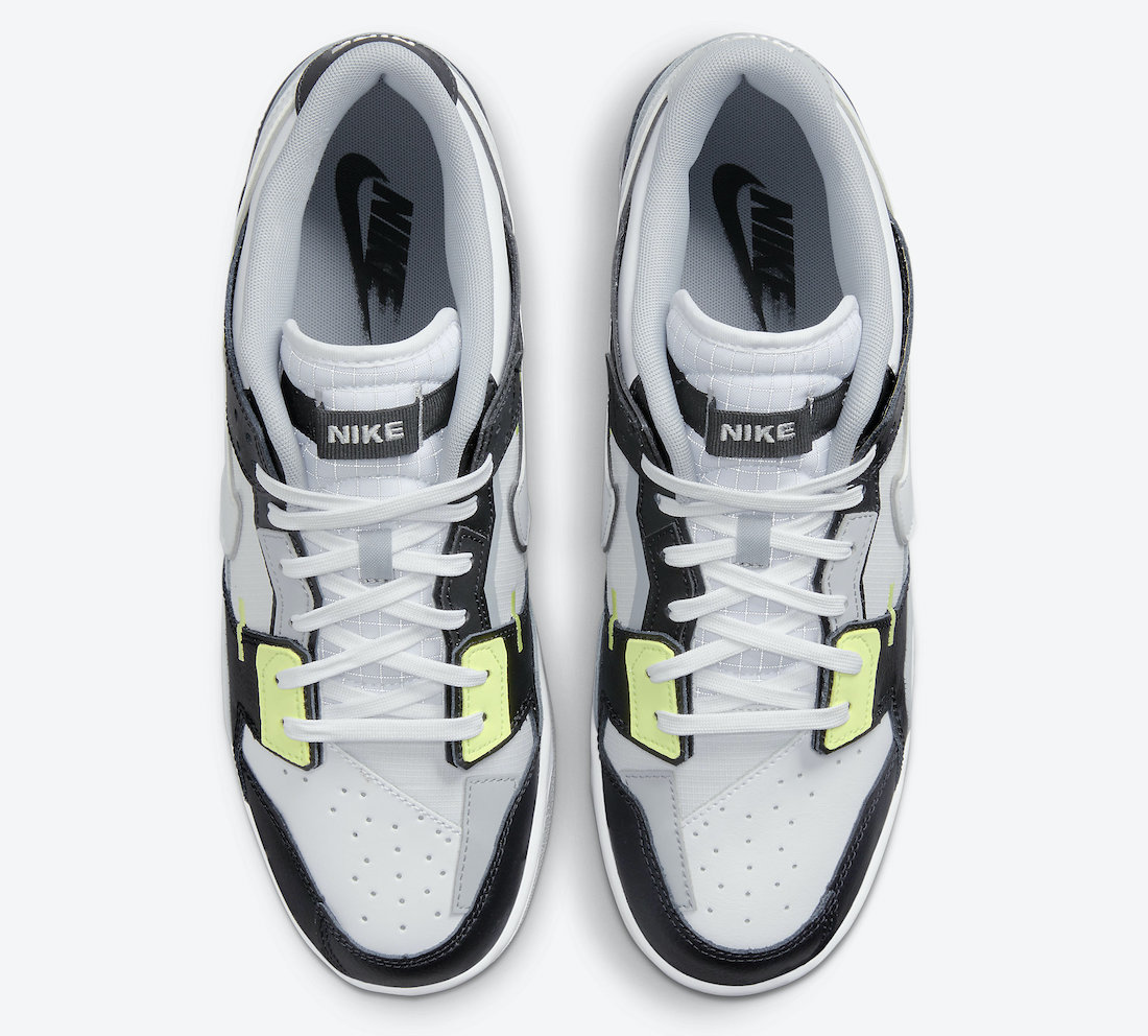 Nike Dunk Low Scrap Black White Wolf Gray Lemon Twist DC9723-001 发布日期