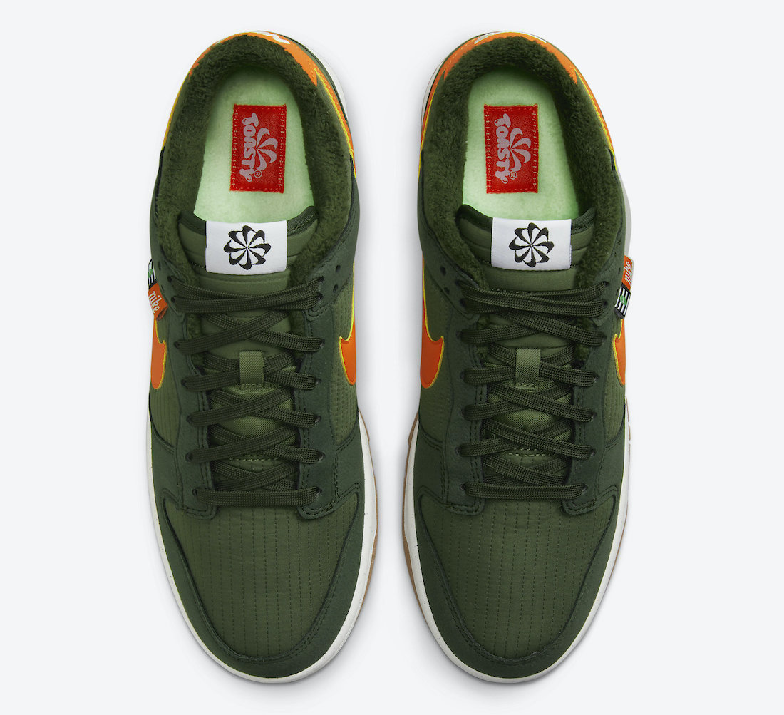 Nike Dunk Low Toasty Sequoia DD3358-300 发售日期价格