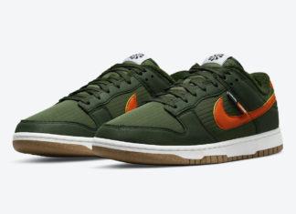 Nike Dunk Low Toasty “Sequoia” 官方照片