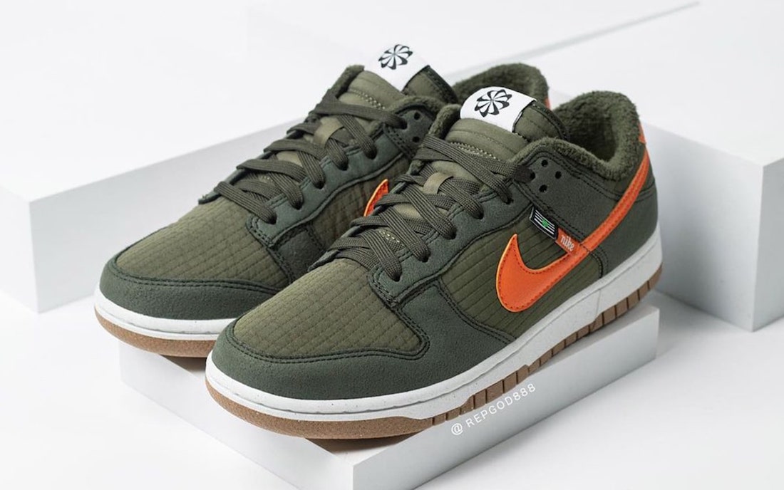 Nike Dunk Low Toasty Sequoia Orange Medium Olive Sail DD3358-300 发布日期