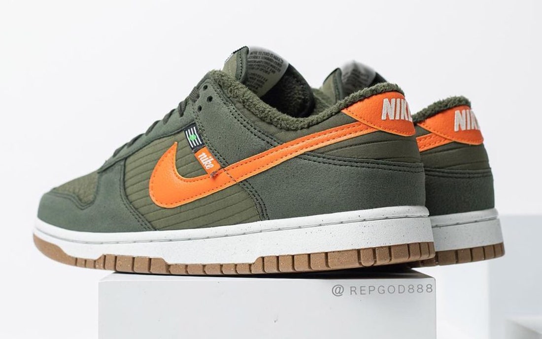 Nike Dunk Low Toasty Sequoia Orange Medium Olive Sail DD3358-300 发布日期