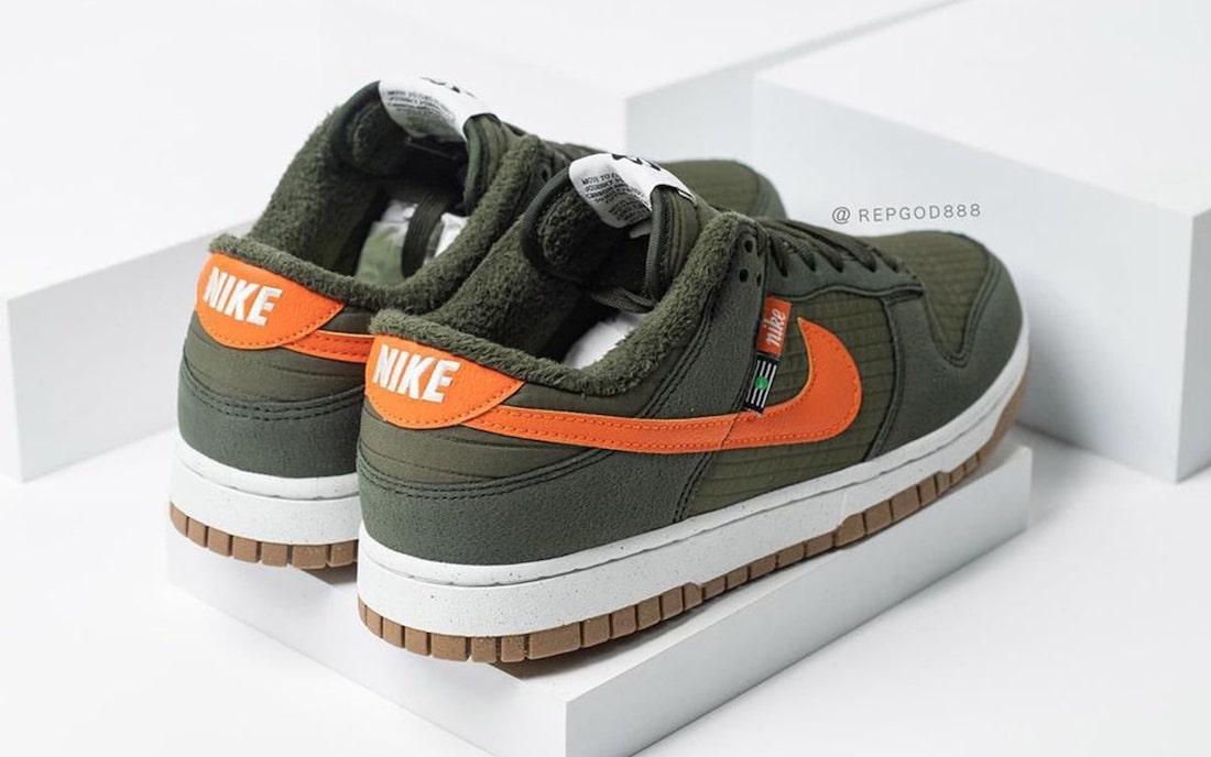 Nike Dunk Low Toasty Sequoia Orange Medium Olive Sail DD3358-300 发布日期