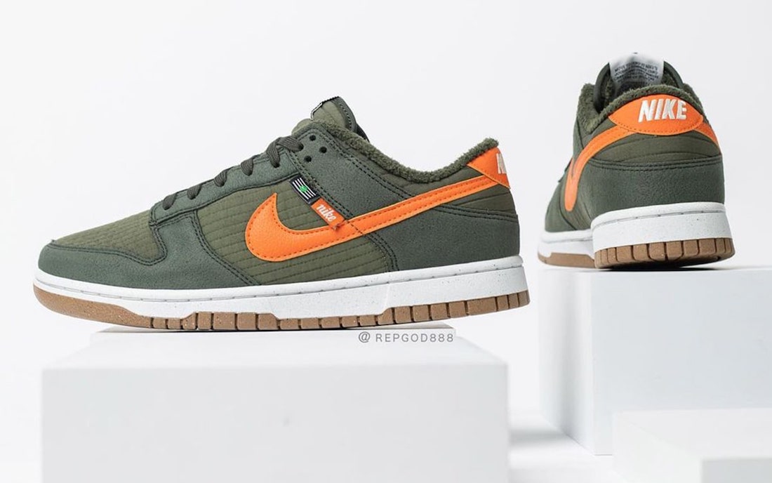 Nike Dunk Low Toasty Sequoia Orange Medium Olive Sail DD3358-300 发布日期