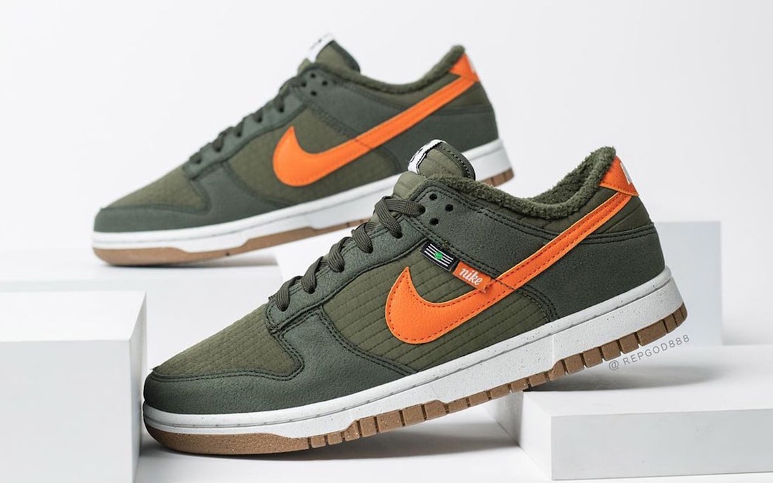 Nike Dunk Low Toasty Sequoia Orange Medium Olive Sail DD3358-300 发布日期