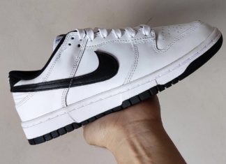 Nike Dunk Low 以简单的白黑配色亮相