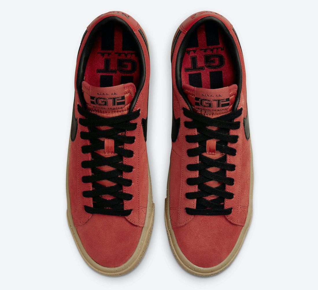 Nike SB Blazer Low GT Cinnabar DC7695-600 发布日期