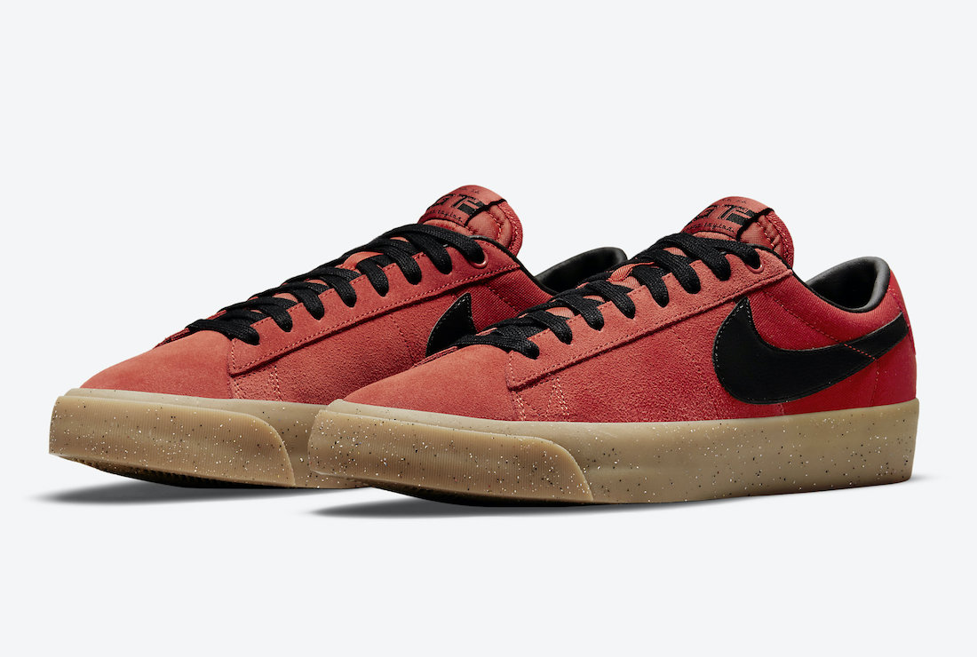 Nike SB Blazer Low GT Cinnabar DC7695-600 发布日期