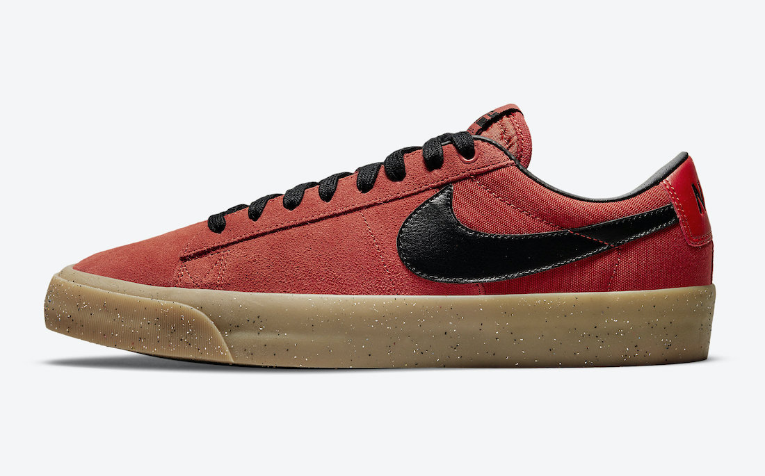 Nike SB Blazer Low GT Cinnabar DC7695-600 发布日期